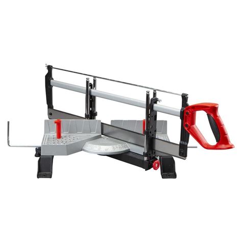 craftsman 22-in blade x 8-in d metal miter box manual|CRAFTSMAN Miter Box, Hand Miter Saw, Adjustable Angle .